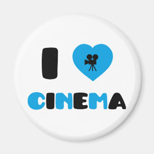 I Love Cinema Magnet