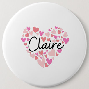I love Claire Button