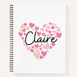 I love Claire Notebook