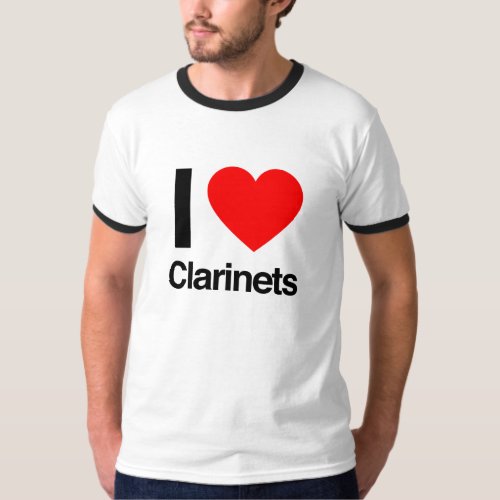 i love clarinets T_Shirt