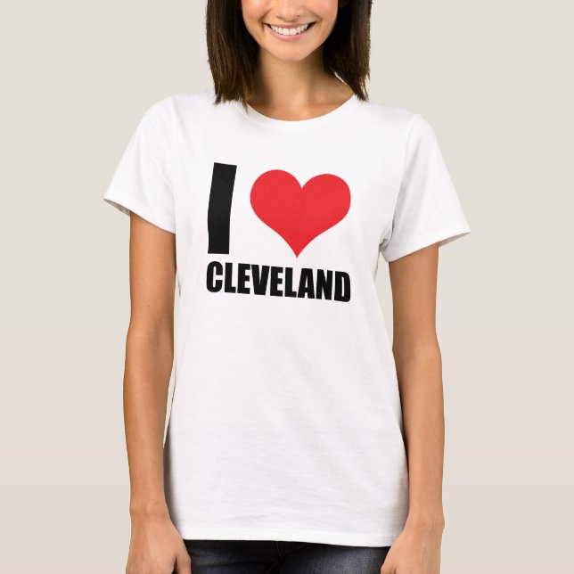 I love Cleveland  T-Shirt (Front)