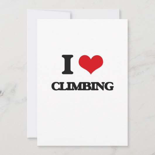 I love Climbing (Front)