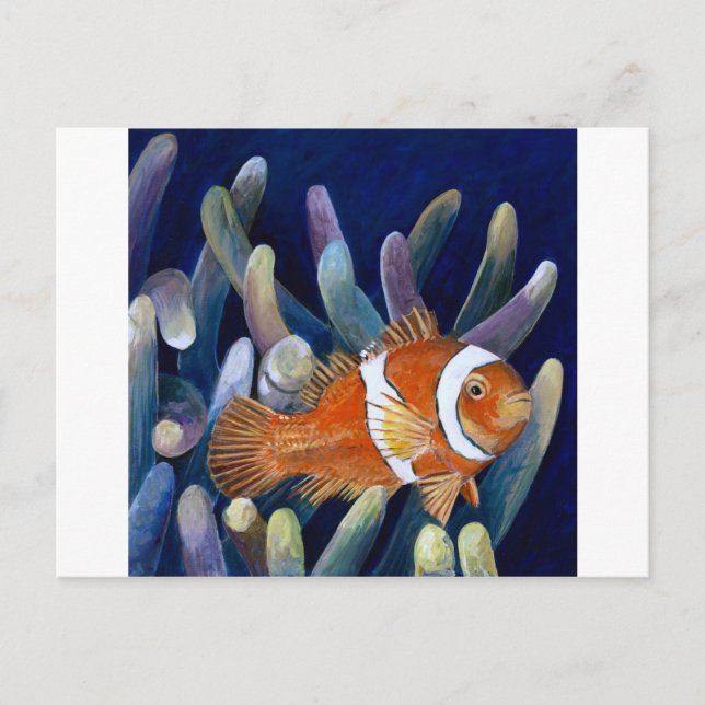 I love clownfish postcard (Front)