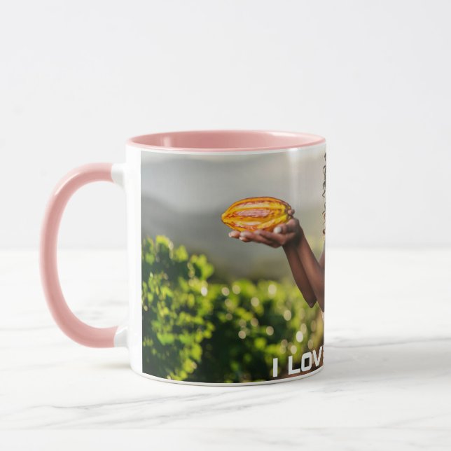 I LOVE COCOA MUG (Left)
