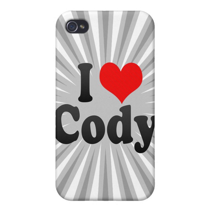 I love Cody Cases For iPhone 4