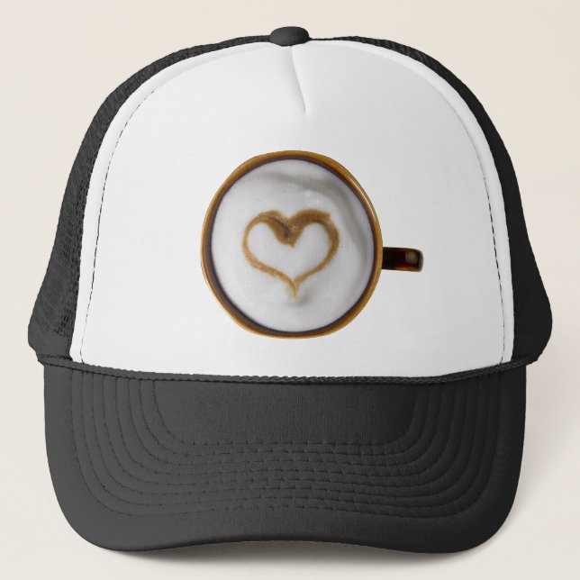 I Love Coffee 03 Trucker Hat (Front)