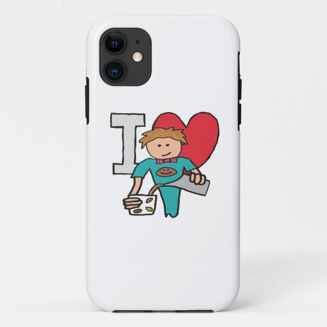 I Love Coffee Case-Mate iPhone Case (Back)