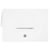 I love coffee greeting card (Back Horizontal)