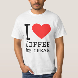I love coffee ice cream T-Shirt