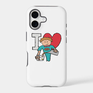 I Love Coffee iPhone 17 Case