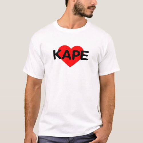 I Love Coffee _ Kape Philippines T_Shirt