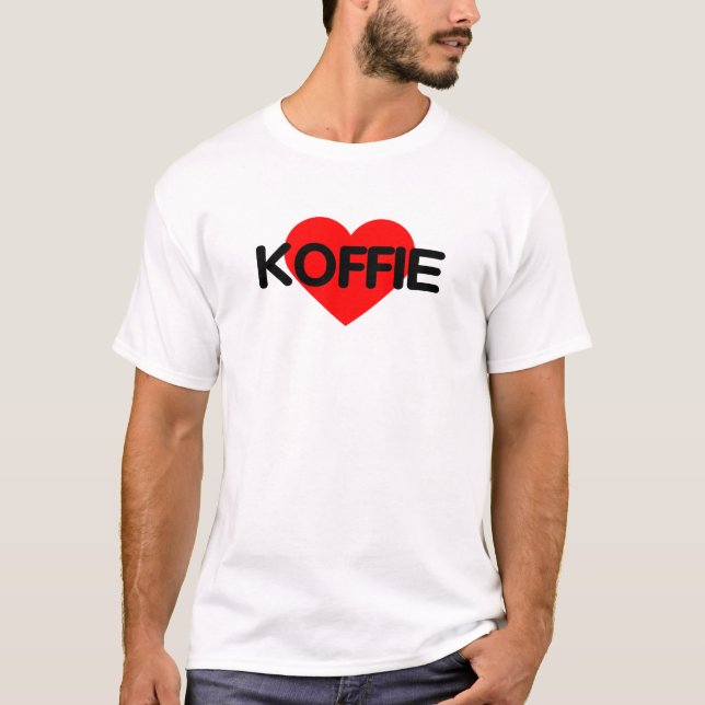 I Love Coffee - Koffie Netherlands T-Shirt (Front)