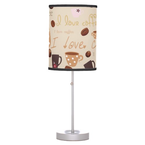 I love coffee lamp