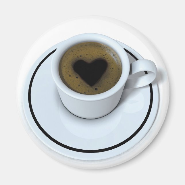 I LOVE coffee Magnet (Front)