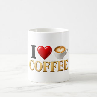 I Love Coffee Mug | Funny Coffee Lover Gift