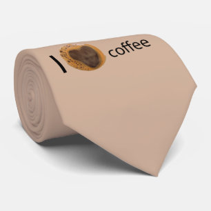 I love coffee neck tie