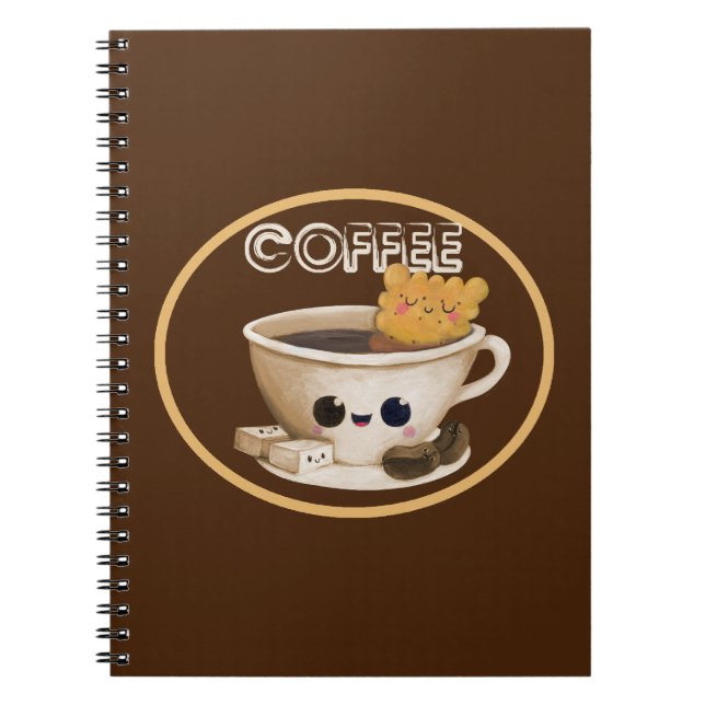 I love Coffee Notebook (Front)