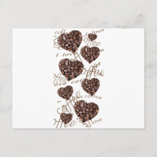 I Love Coffee!! Postcard