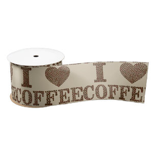 I love coffee ribbon