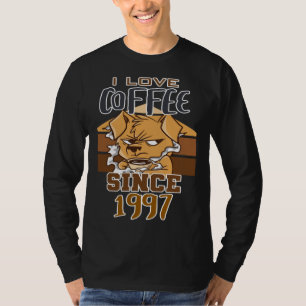 I love coffee since 1997 T-Shirt