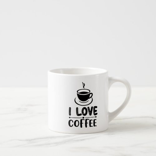 I love coffee Specialty Mug