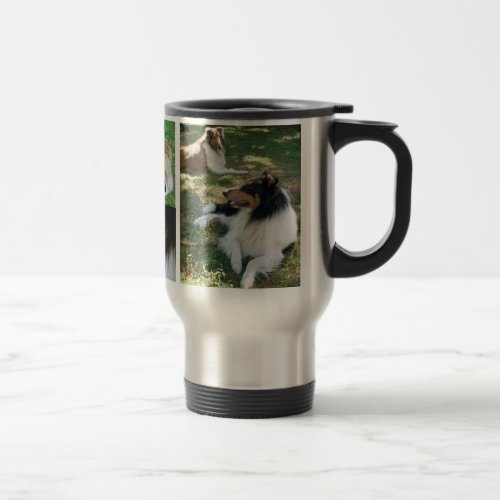 I love collies travel mug wpics x5