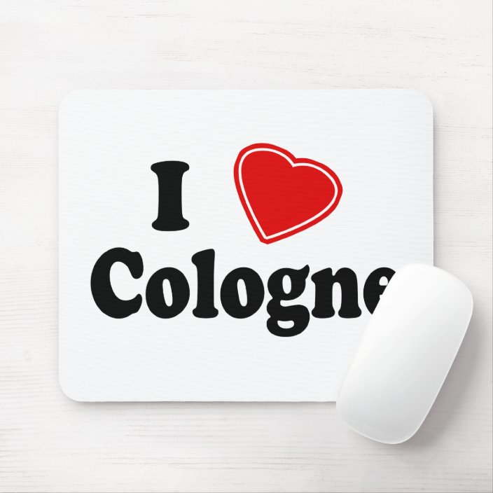 I Love Cologne Mousepad