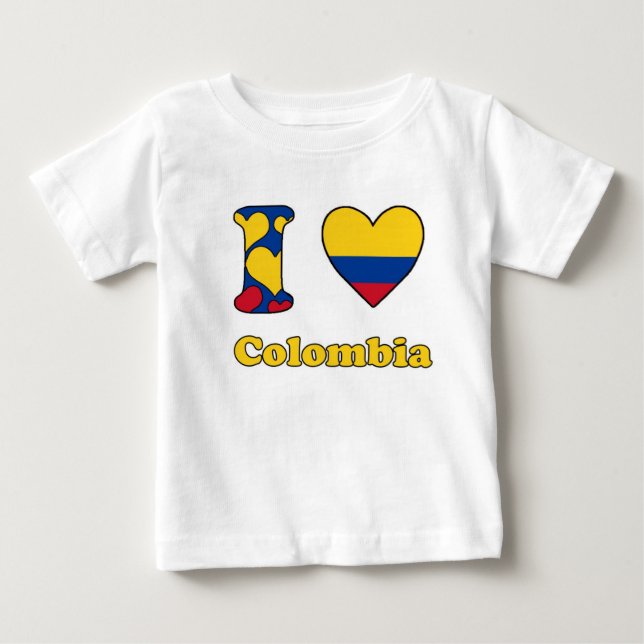 I love Colombia Baby T-Shirt (Front)