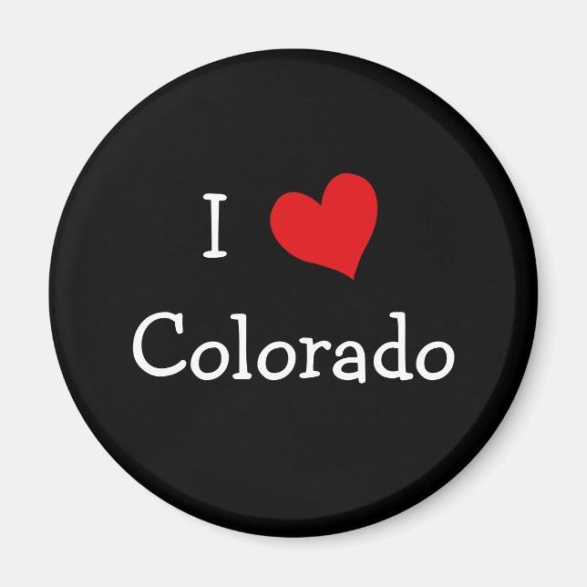 I Love Colorado Magnet (Front)
