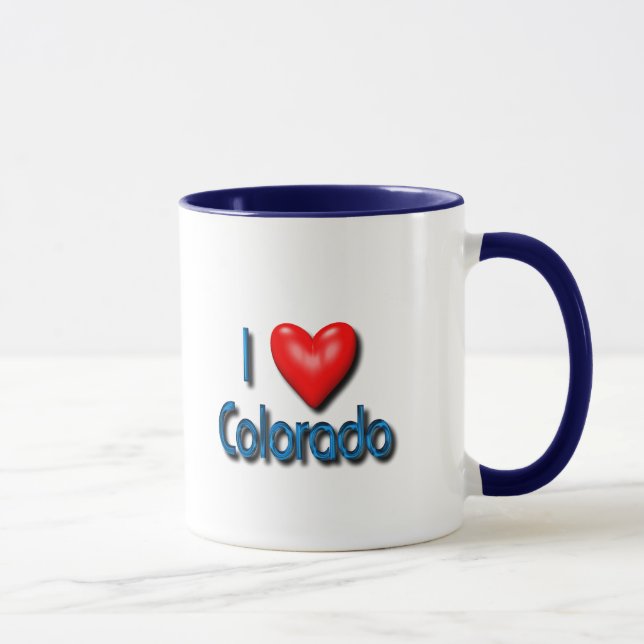 I Love Colorado Mug (Right)