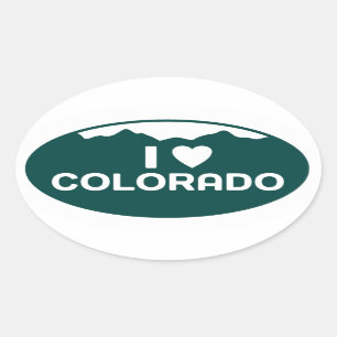 I Love Colorado Sticker