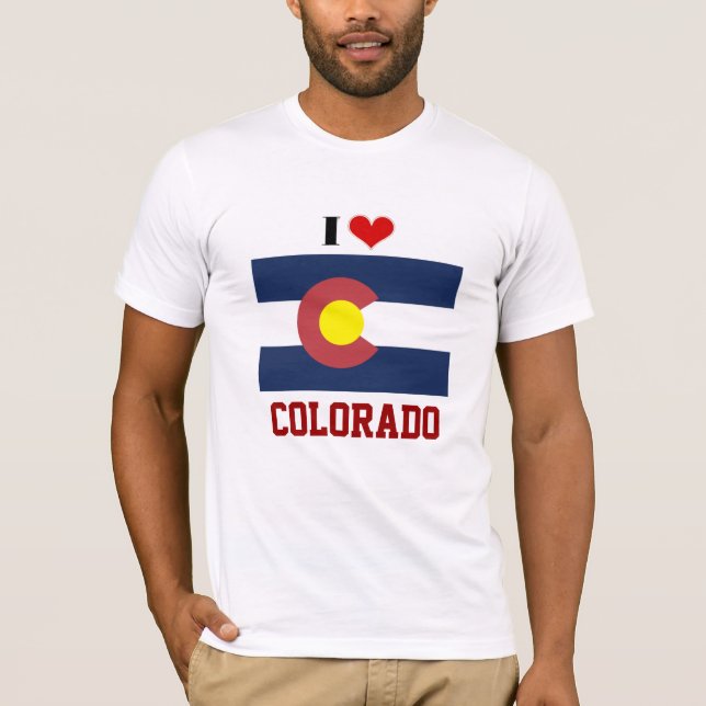 I Love Colorado T-Shirt (Front)