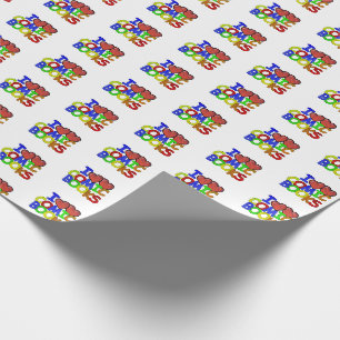 I Love Comic Books Wrapping Paper