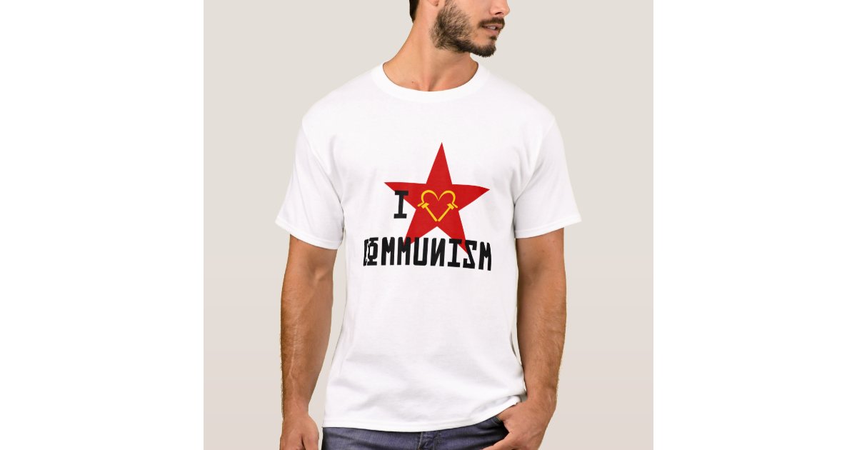 Love Communism T-Shirt Zazzle