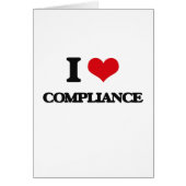 I Love Compliance (Front)