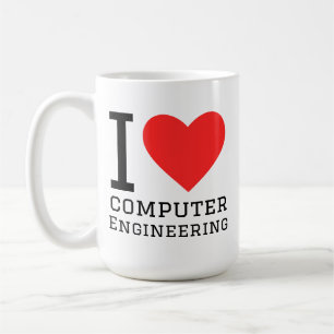 I love computer engineering coffee mug