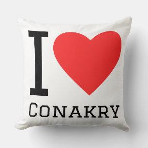 I love conakry throw pillow