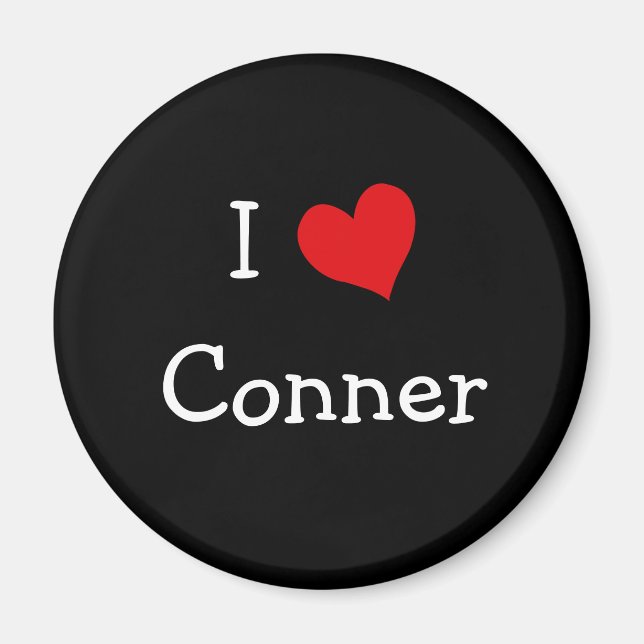 I Love Conner Magnet (Front)