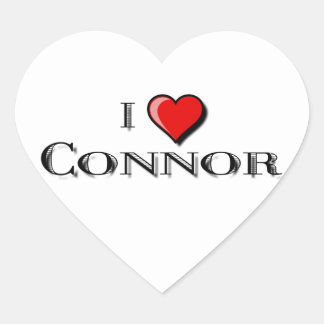 I Love Connor Gifts on Zazzle