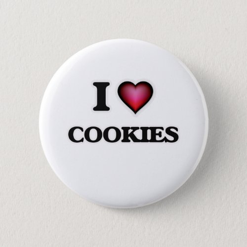 I Love Cookies Button