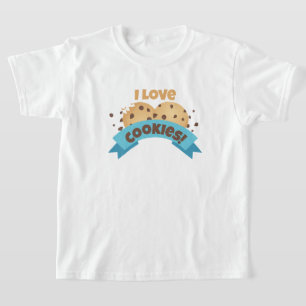 I Love Cookies! Kids T-Shirt