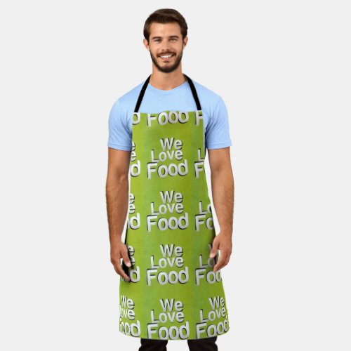 I Love Cooking Apron
