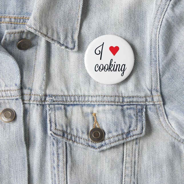 I Love Cooking Button (In Situ)