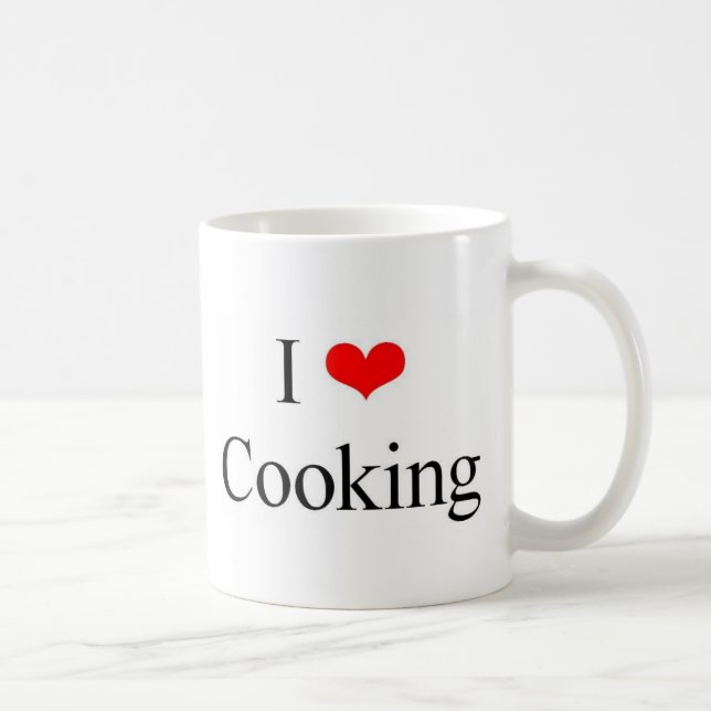 I Love Cooking Coffee Mug (Right)