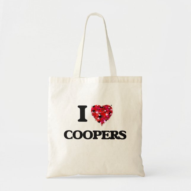 I love Coopers Tote Bag (Front)