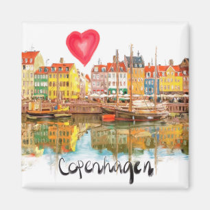 I love Copenhagen Magnet