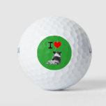 I Love Corgi Butts Golf Balls at Zazzle