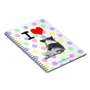I Love Corgi Butts Notebook