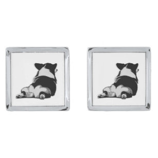 corgi cufflinks