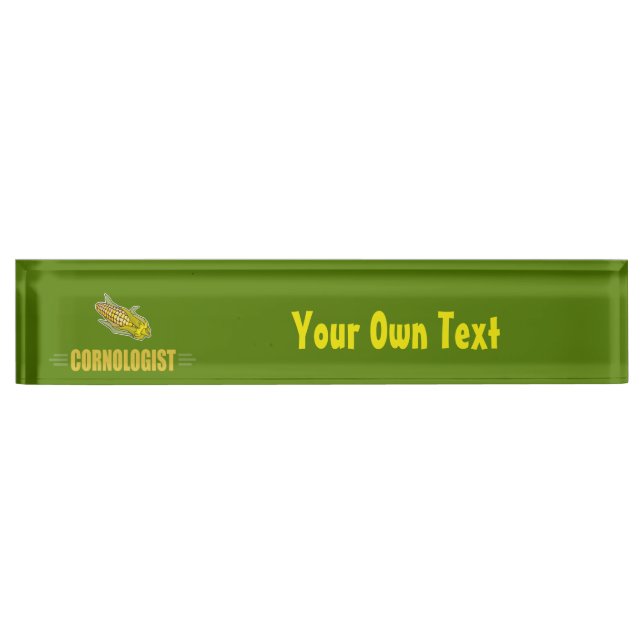 I Love Corn Name Plate (Front)